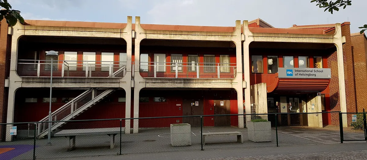 インターナショナル・スクール・オブ・ヘルシンボリの PYP Campus(Östra Vallgatan 9・2018 年)